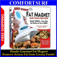 Handy Gourmet Fat Magnet - Removes Access Fat from Greasy Food